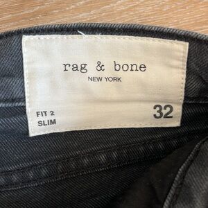 Rag & Bone Men’s Fit 2 Slim Jeans